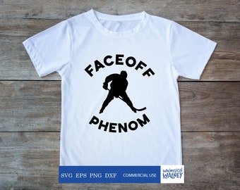 Faceoff phenom svg, hockey player, hockey game, ice rink, hockey mom, hockey faceoff, hockey silhouette, cut file, patinar, hockey team