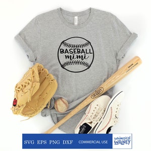Baseball mimi SVG, baseball mimi png, baseball clipart, baseball grandma svg, baseball gift, Silhouette, Cricut, grandma gift