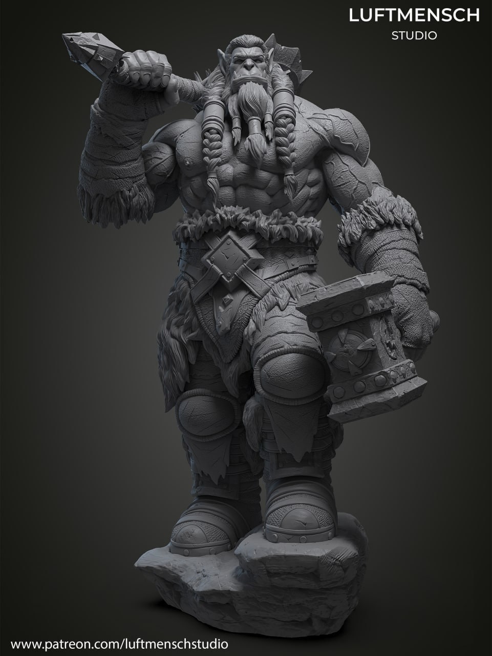 スロール Wow フィギュア: ワールド オブ ウォークラフト レジン製