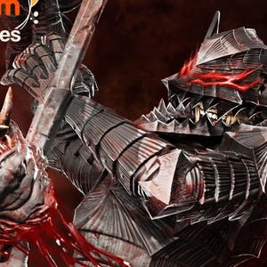 Guts Figure - Berserk Statue, Anime Figure  Painted, Unpainted Garage Kit 14 k print quality