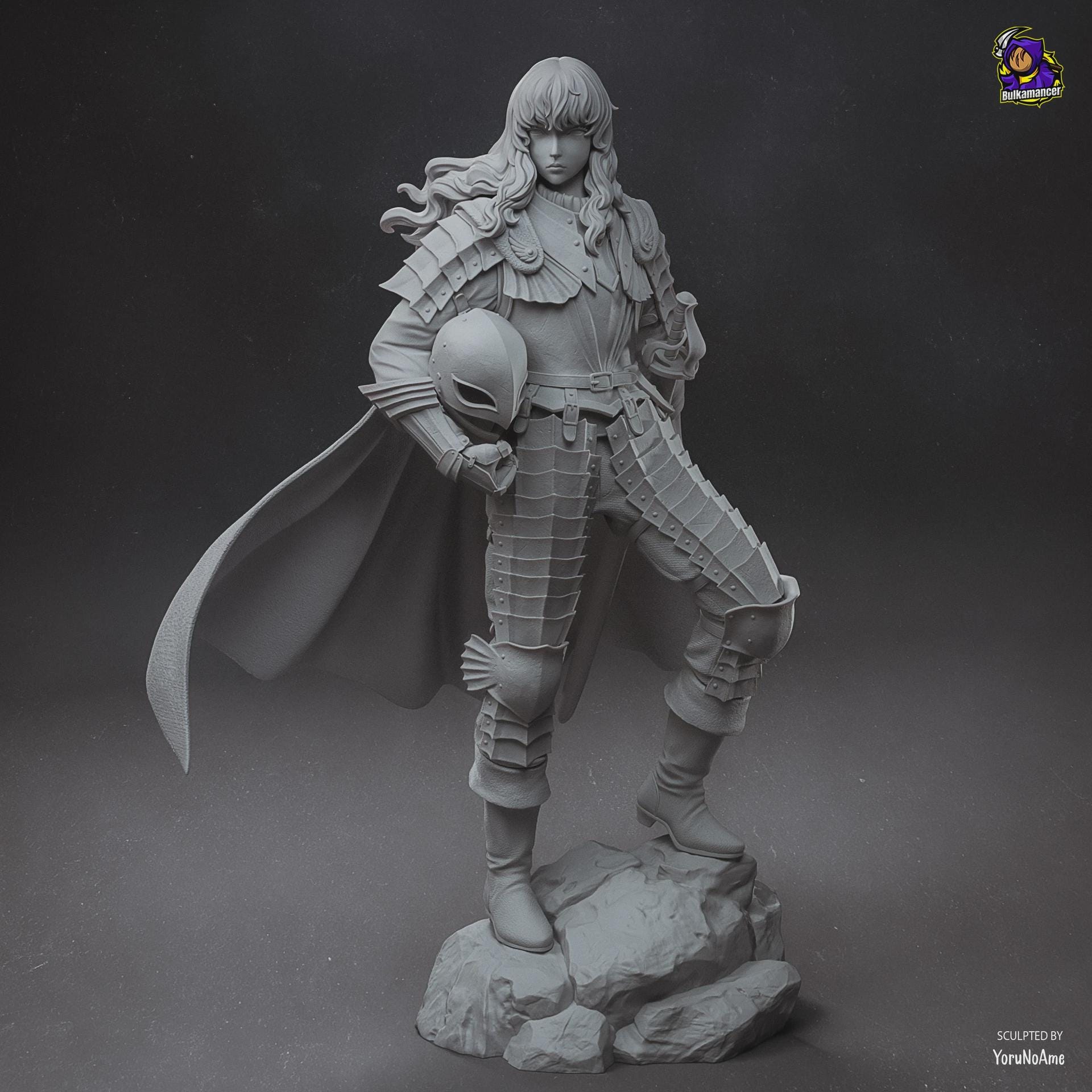 1/6　未塗装未組立　フィギュア　ガレージキット　【 グリフィス ベルセルク 】 ベルセルク：グリフィスガレージキット - 塗装済み・未塗装 1/8