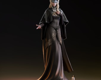 Fire Keeper Figure,  Statue Painted, Unpainted Garage Kit