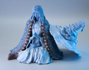 エルデン・ラニ魔女フィギュア：樹脂製塗装済み／未塗装ガレージキット