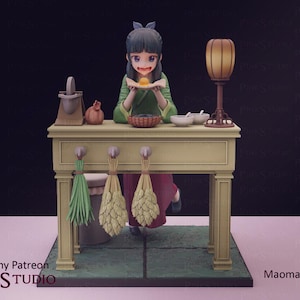 Maomao Figure: Apothecary Diaries Anime Resin Statue Unpainted/Painted  Garage Kit