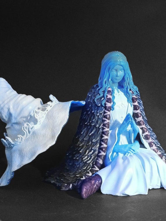 エルデンリング 魔女ラニ フィギュア：レジン製塗装済み/未塗装