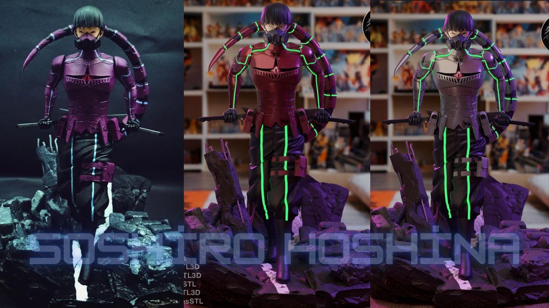 保科宗四郎 ガレージキット 怪獣10号フィギュア レジン製組立塗装済み