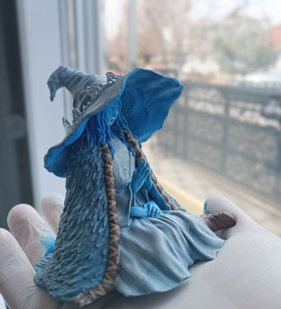 エルデンリング 魔女ラニ フィギュア：レジン製塗装済み/未塗装