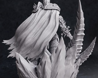 Arthas Lich King Resin Figure: Unpainted Painted Wow Game Statue