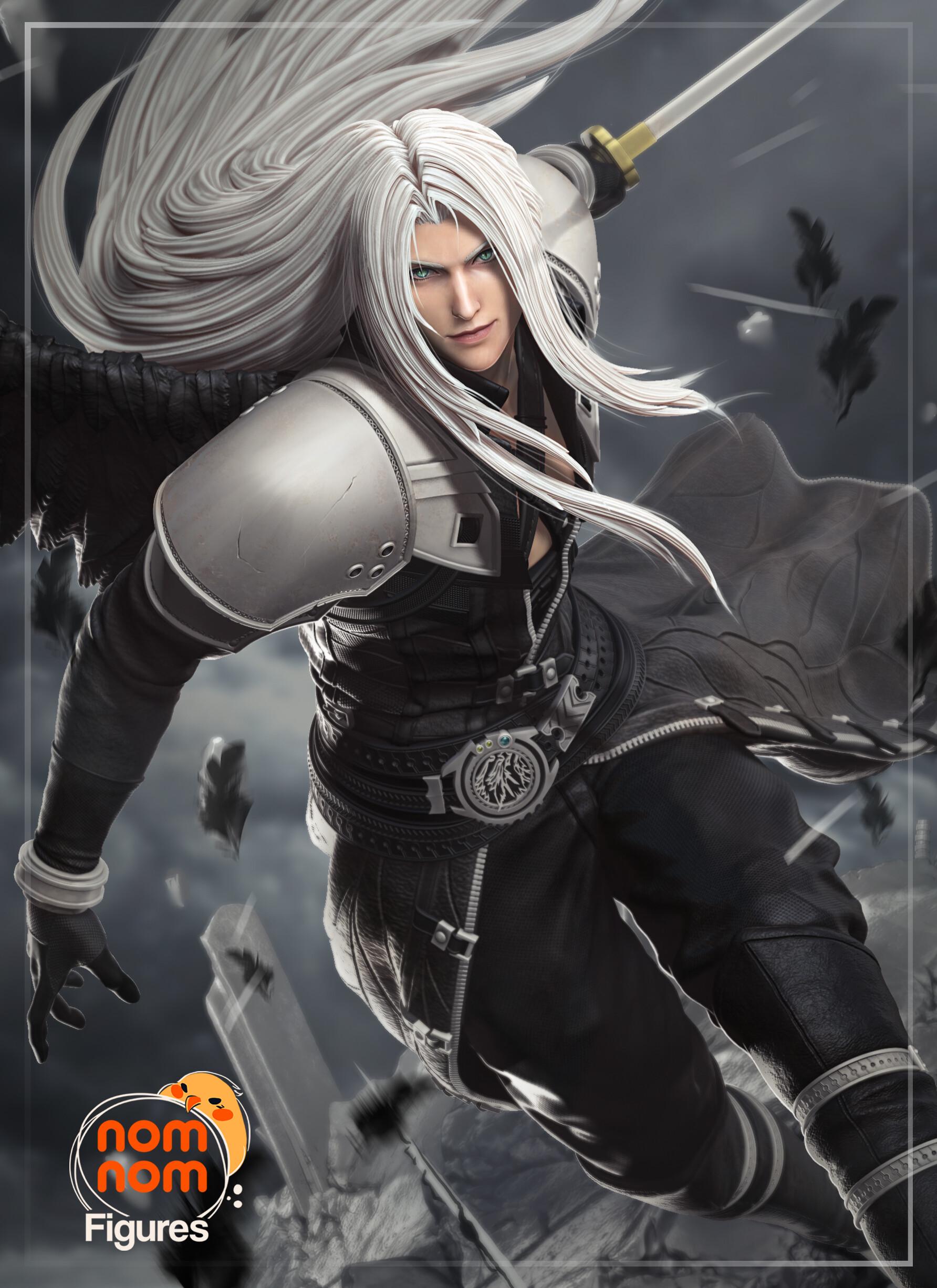 【FFVII】セフィロス 1/6 ガレージキット - 未塗装・未組立 セフィロスフィギュア 樹脂製スタチュー 塗装済み、未塗装ガレージ