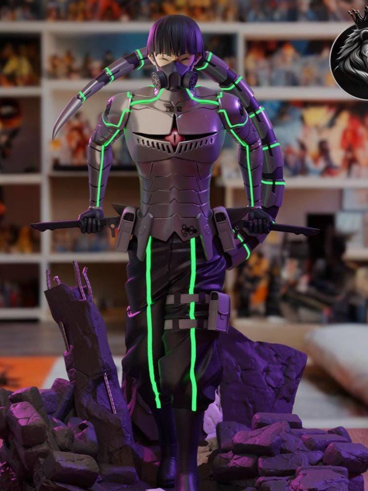 Soshiro Hoshina Garage Kit: Kaiju No. 10 Figure - Resin Assembly