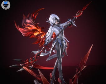 1/8 未塗装未組立 フィギュア ガレージキット アルレッキーノ 原神 ガレージキット 1/8 原神 アルレッキーノ1 美少女 フィギュア 未塗装未組立