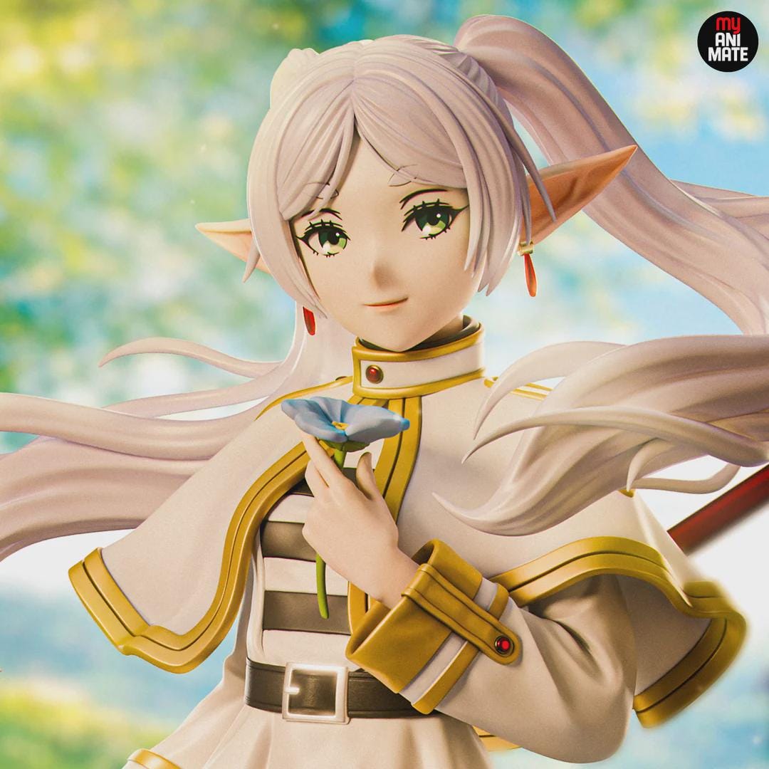 葬送のフリーレン　ガレージキット　美少女　未塗装未組立　1/7スケール 1/8 フリーレン 未塗装未組立 フィギュア ガレージキット 葬送の