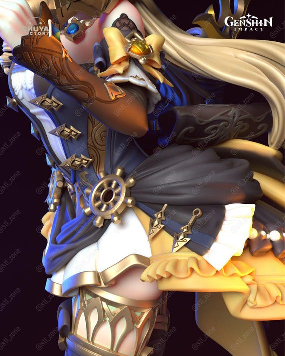 ナヴィア フィギュア: アニメゲーム 塗装済み未塗装モデル - 組み立て