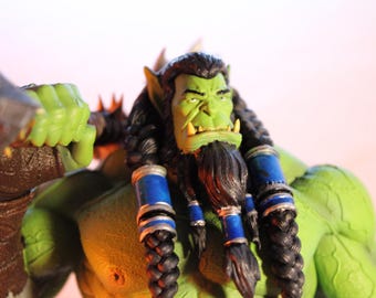 Thrall Wow Figur: World of Warcraft Resin Statue, bemaltes unbemaltes Garagen Kit