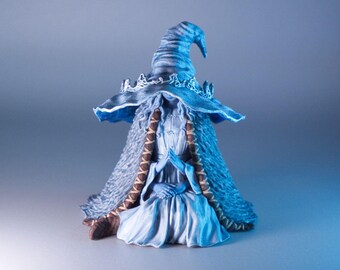 エルデン・ラニ魔女フィギュア：樹脂製塗装済み／未塗装ガレージキット