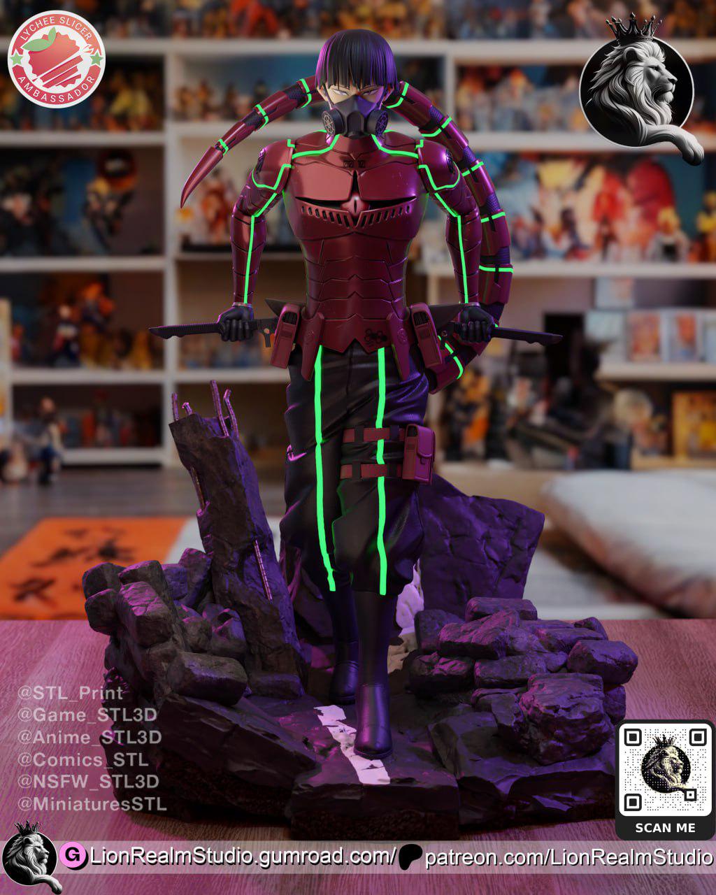 Soshiro Hoshina フィギュア・アクリルスタンド・キーホルダーセット Soshiro Hoshina Garage Kit: Kaiju No. 10 Figure - Resin Assembly