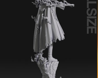 エルデンリング メリナ フィギュア：塗装済み/未塗装レジン製組み立て