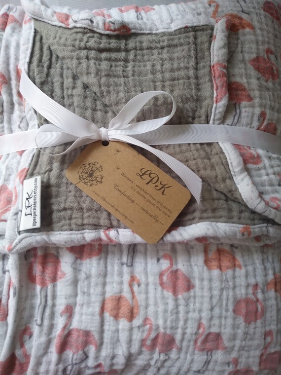 etsy muslin blanket