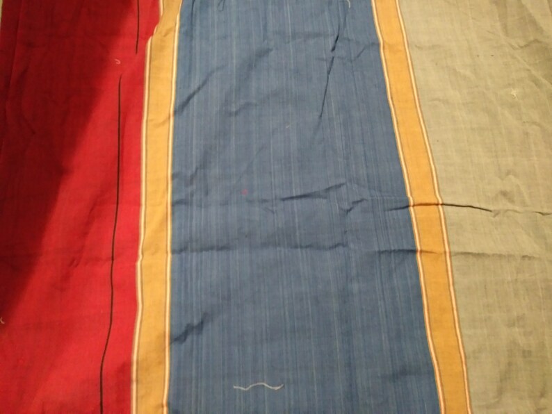 Handwoven Cotton Fabric Remnants Nepali Handloom Etsy