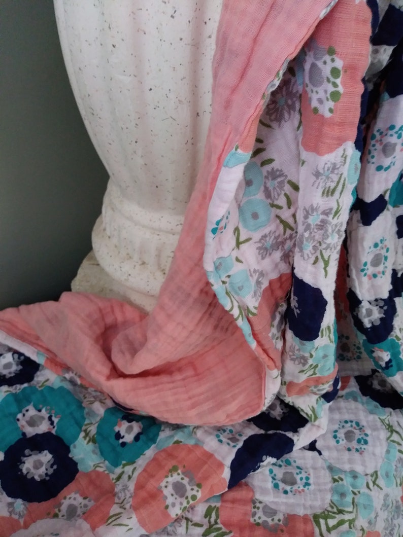 Adult Muslin Blanket 4 Layer Gauze Throw/ Great Gift/fresh Etsy