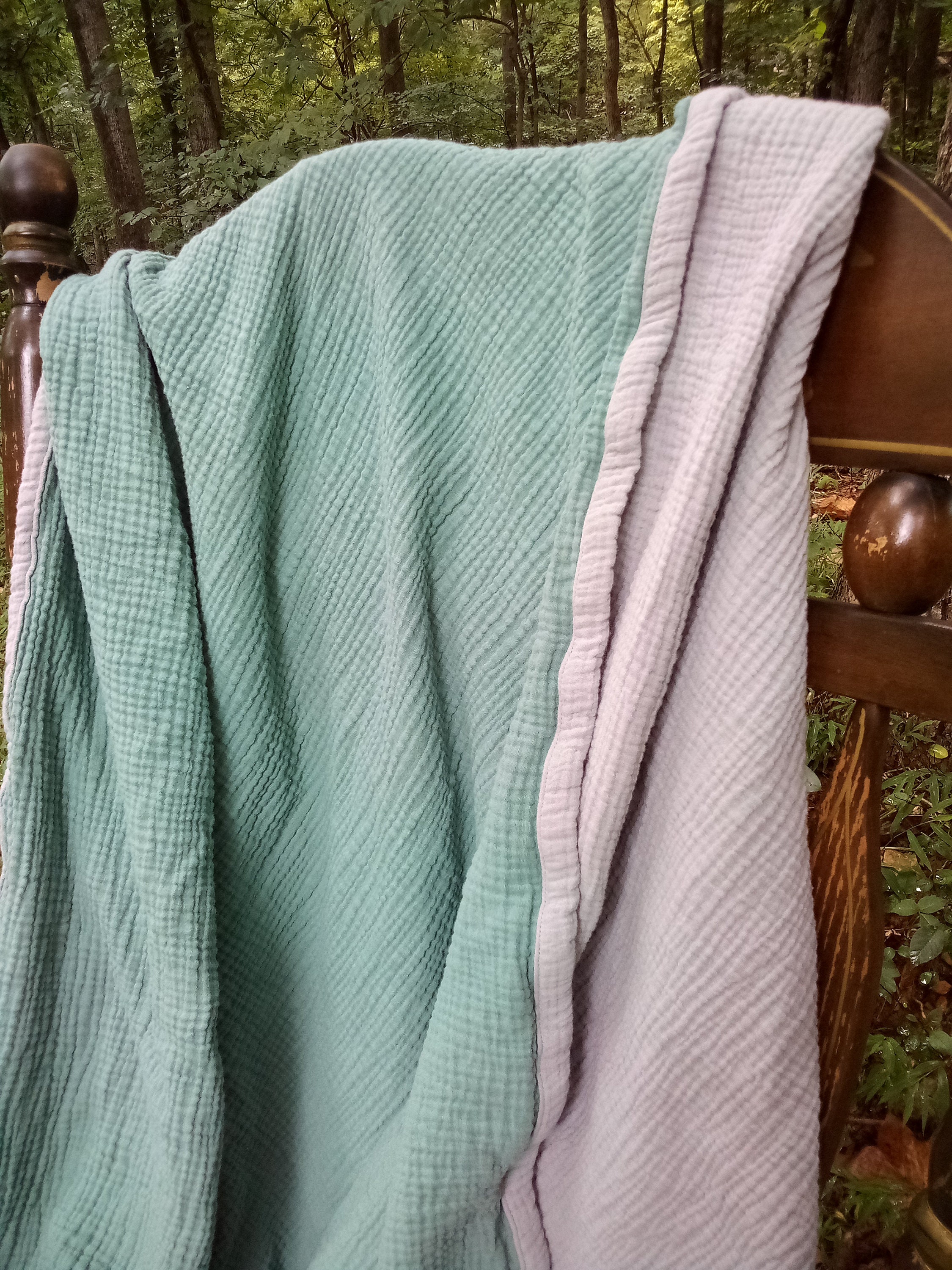 Adult Muslin Blanket 4 Layer Gauze Throw/ Great Gift Light Etsy UK