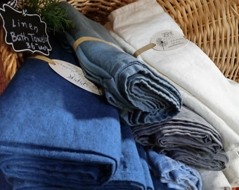 Linen Bath Towels/Great Gift/hand towel or bath/single or sets