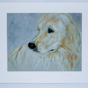 Biglietti d'auguri con l'immagine del cane Golden Retriever Golden Wisdom di Cori Solomon
