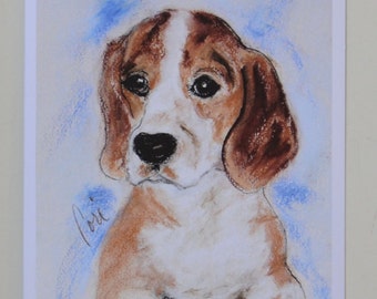 Beagle Dog Art Note Cards By Cori Solomon