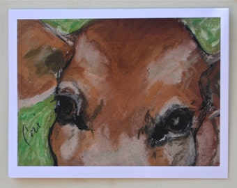 Goat Note Cards Stationery Set of 10 Cards in White or Light Ivory With ...