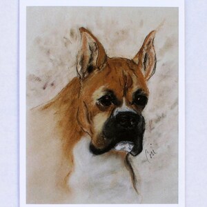 Boxer Dog Art Notitiekaarten door Cori Solomon