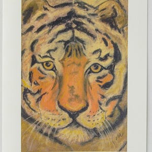 Biglietti d'auguri con l'arte della tigre e animali selvatici di Cori Solomon