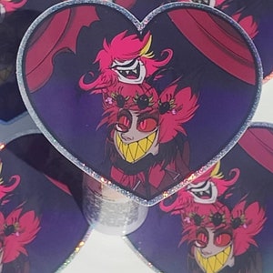 Alastor and Nifty “I dub thy King Roach” sticker
