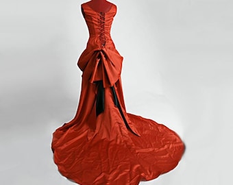 satine red dress moulin rouge