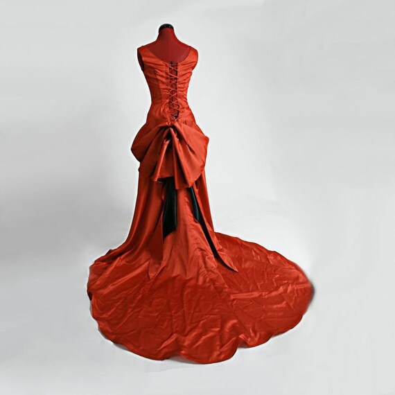 satine red dress moulin rouge