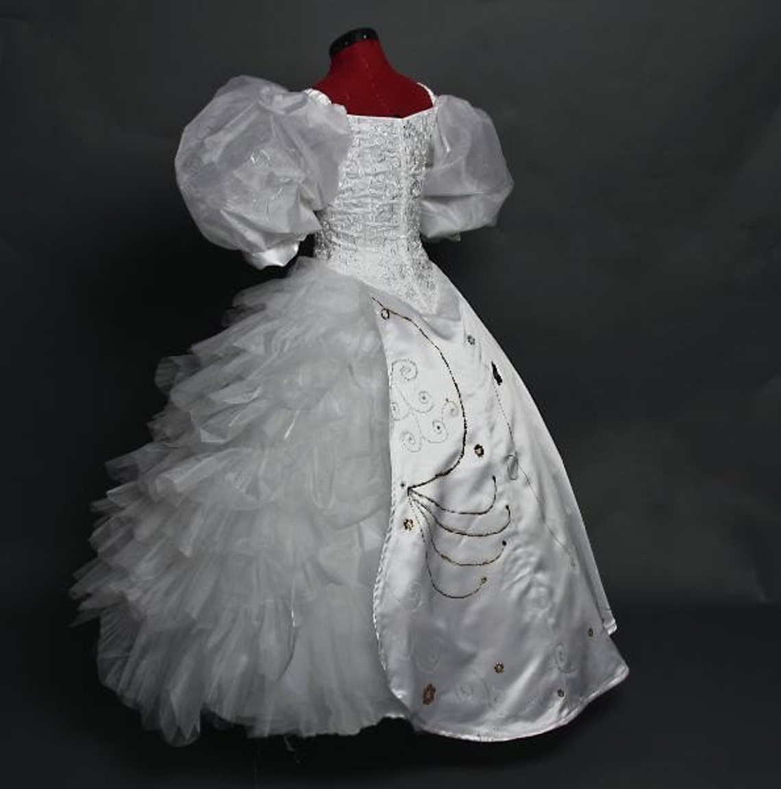 Enchanted Giselle Handmade Wedding Dress Costume Etsy