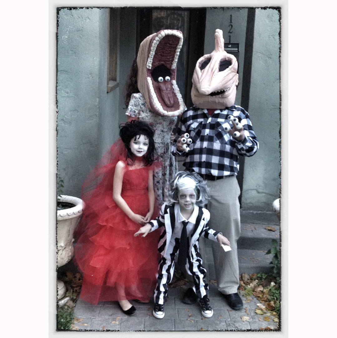 Beetlejuice Family Costume image photo