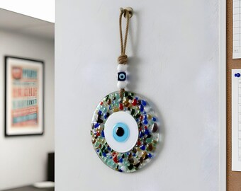 Colorful Evil Eye Wall Decor,Decorative Hanger