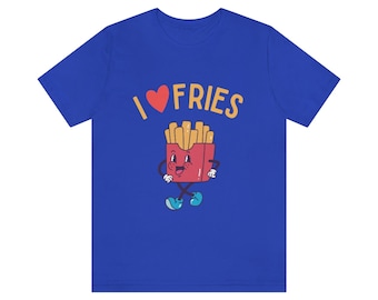 Love Fries Jersey Short Sleeve Tee