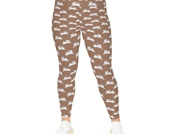 White Rabbits Plus Size Leggings