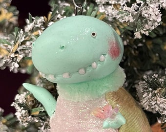 Timid T-Rex Ornament Group 1