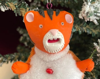 Tubby Tiger Ornament