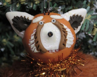 Plumpy Red Panda Ornament Group 1