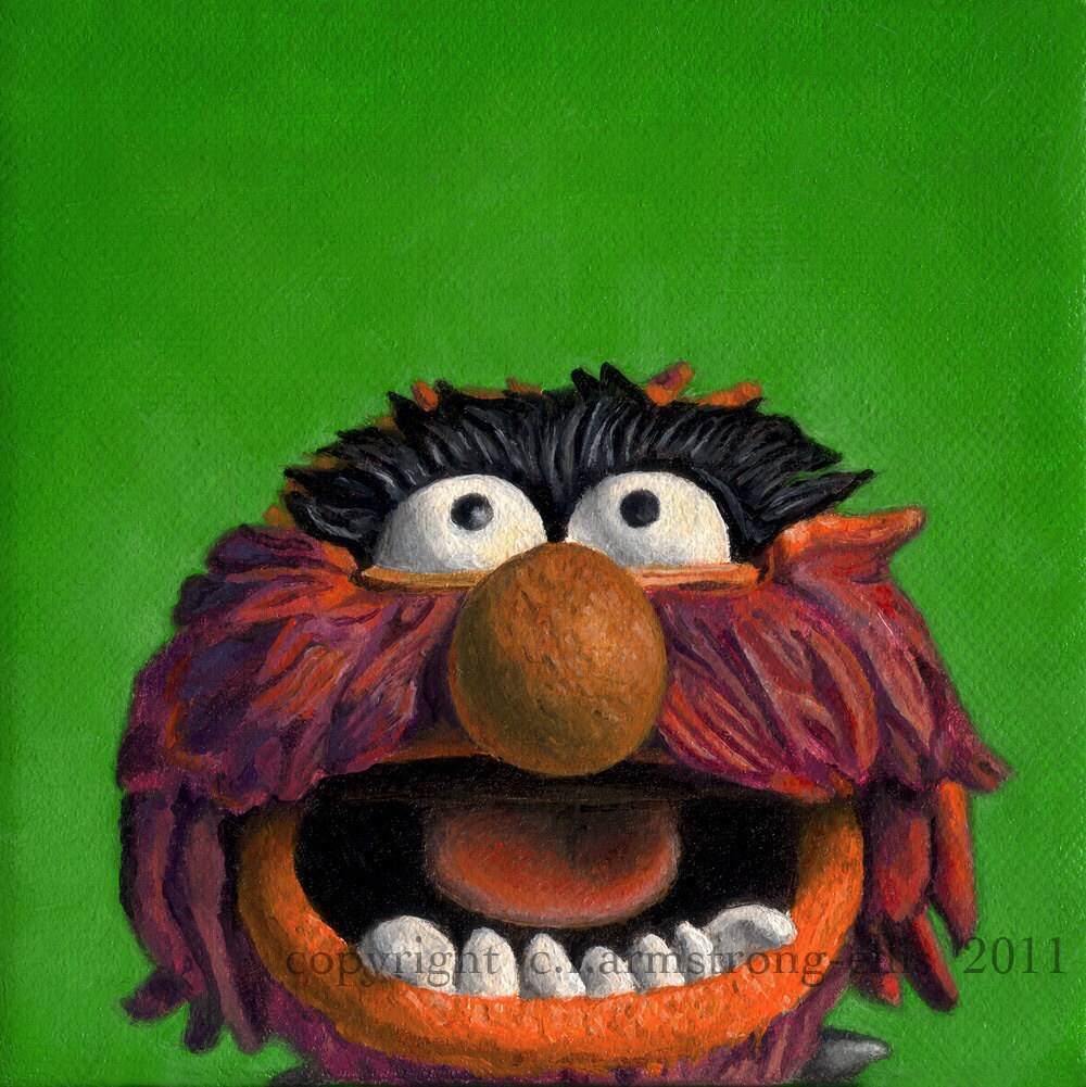 Muppet Graphics Set of Four Muppet Prints Your Choice - Etsy