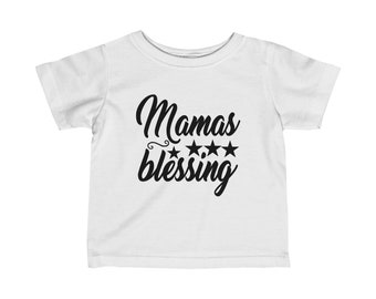 Mamas Segen Kleinkind-T-Shirt aus feinem Jersey