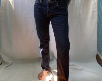 levi’s 508 dark wash blue jeans size 30x30