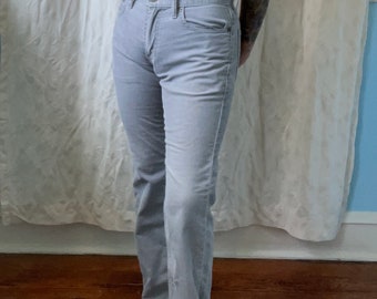 levi’s light grey corduroy pants size 29x30