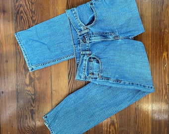 Levi's 550 Bootcut hellblaue Jeans, Größe 26x28