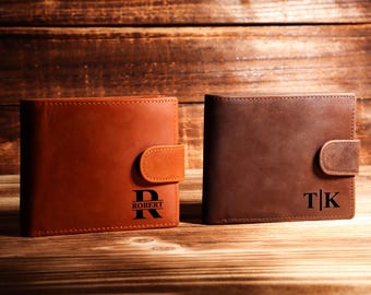Personalized Wallet,Mens Wallet,Engraved Wallet,Groomsmen Wallet,Leather Wallet,Custom Wallet,Boyfriend Gift for Men,Gift for Him