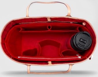 Taschenorganizer Neverfull MM · Mit Becherfach · Filz Einsatz · Innentasche mit Reißverschluss · Formstabil