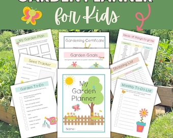 Kids Garden Planner: Homeschool Gardening Unit Study (PDF)